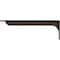 Ekena Millwork Embrey Steel Bracket, Hammered Brown 2"W x 20"D x 6 1/2"H BKTM02X20X06EBHBR - alternate 8